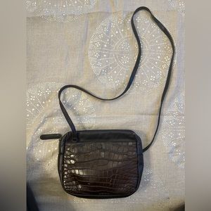 Jill Sander crossbody vintage crocodile purse (authentic)(Originally $785)(mint)